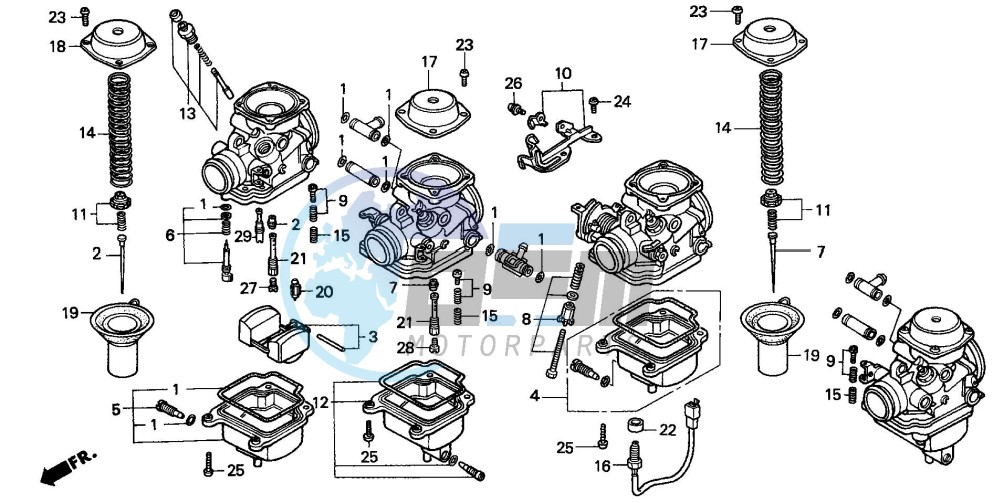 CARBURETOR (COMPONENT PARTS)