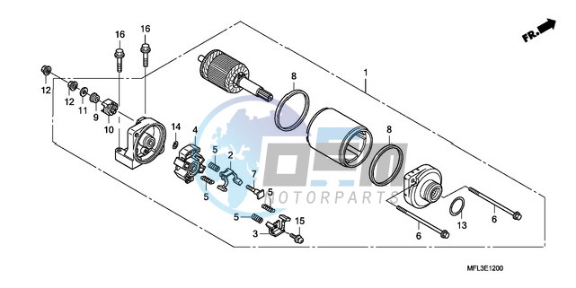 STARTING MOTOR