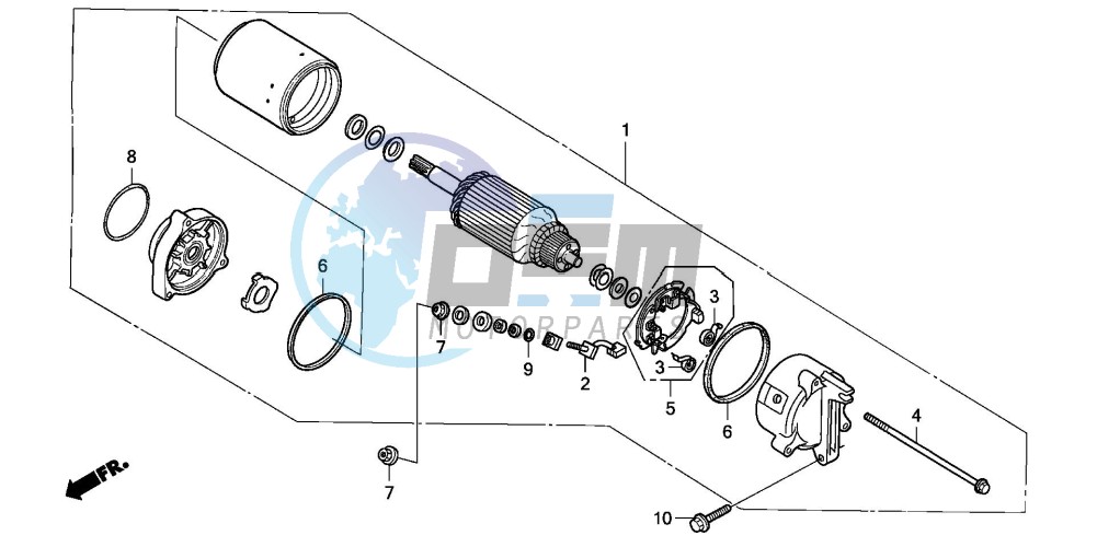 STARTING MOTOR