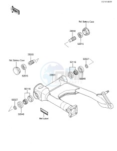 ZL 600 A [ZL600 ELIMINATOR] (A1-A2) drawing SWING ARM