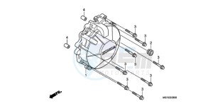 CBF600N9 UK - (E / MKH) drawing GENERATOR COVER