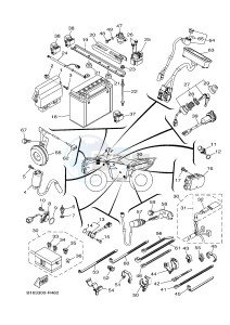 YFM700FWB YFM70KDXG KODIAK 700 (B163) drawing ELECTRICAL 1