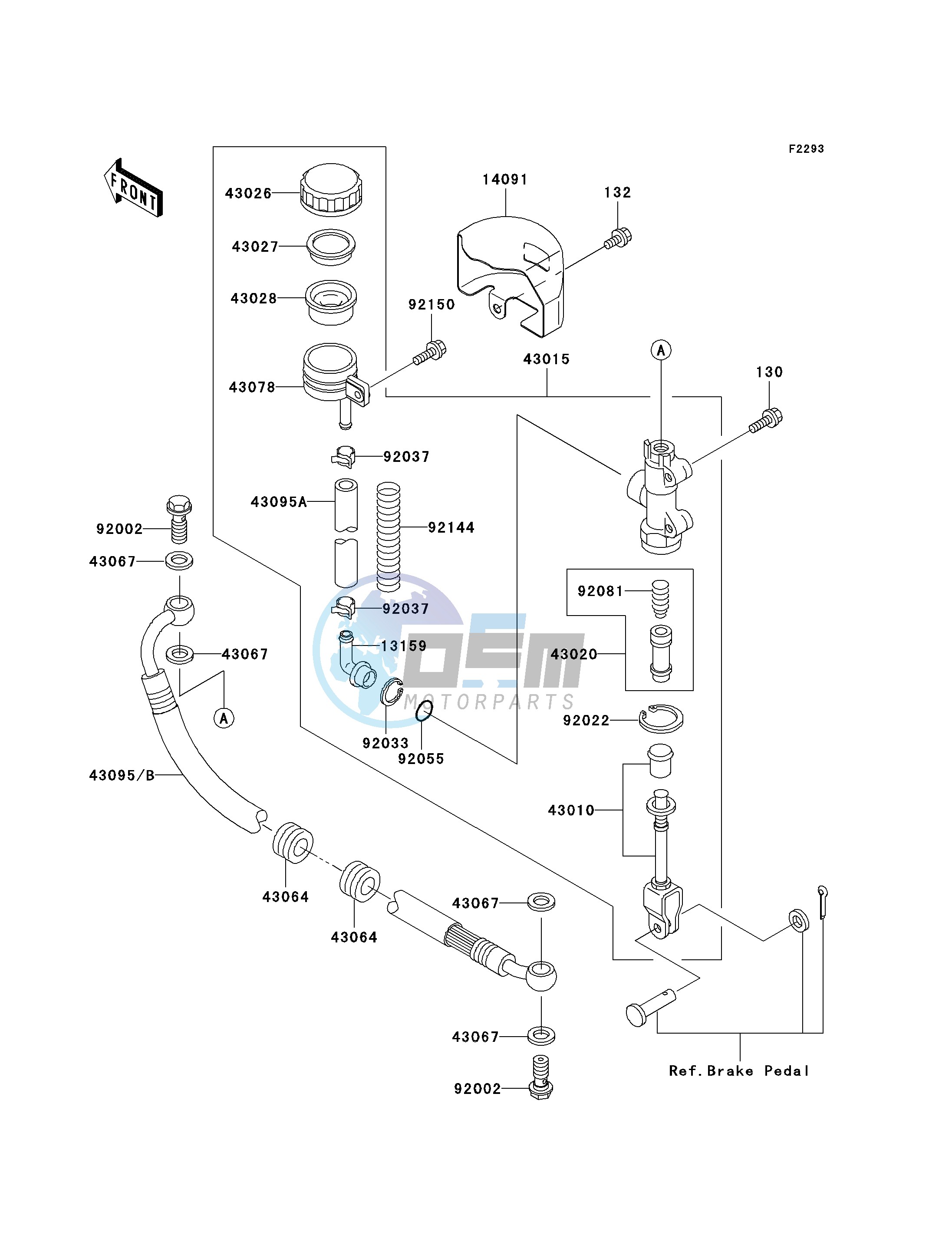 REAR MASTER CYLINDER