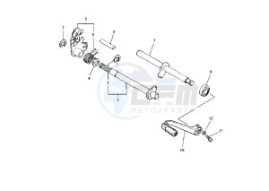 TT R 600 drawing SHIFT SHAFT