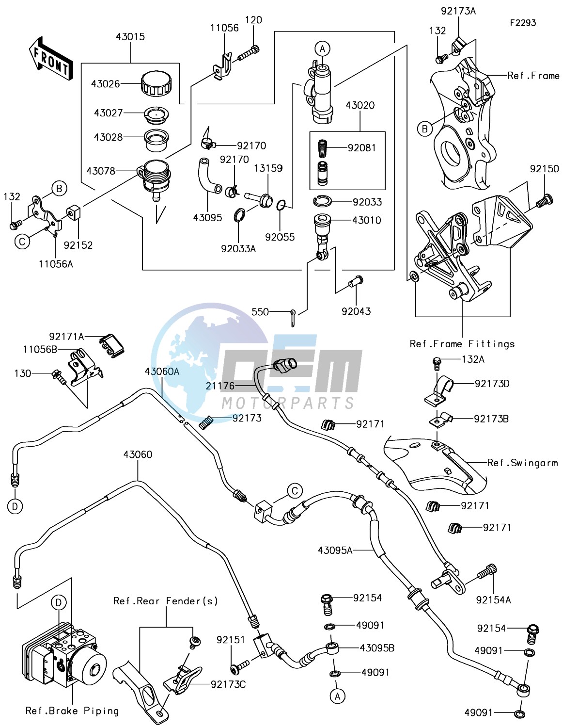 Rear Master Cylinder