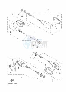 YBR125E YBR125 (BN9F) drawing FLASHER LIGHT