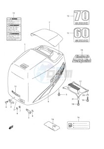 DF 60 drawing Engine Cover