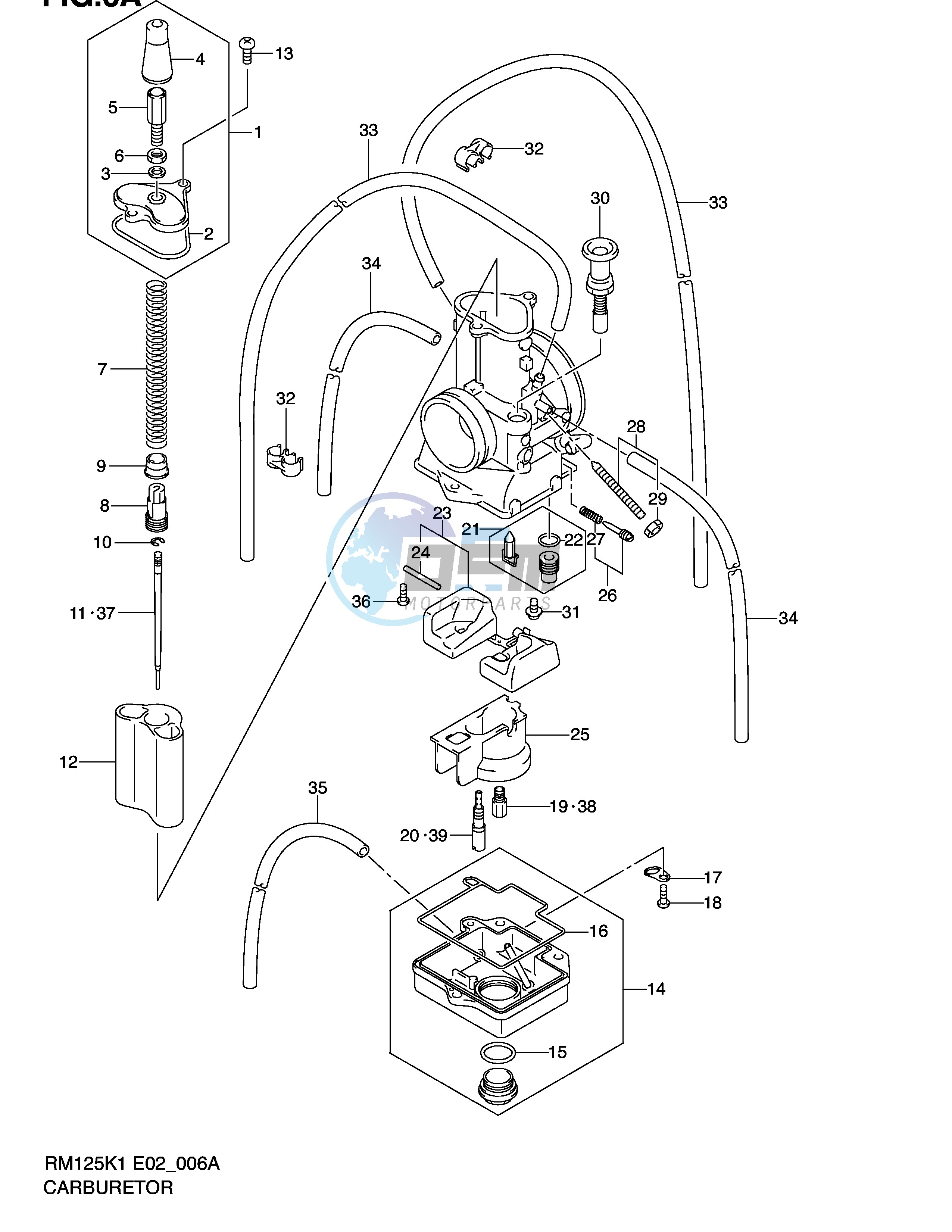 CARBURETOR (MODEL K2)