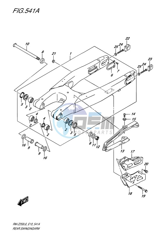 REAR SWINGINGARM