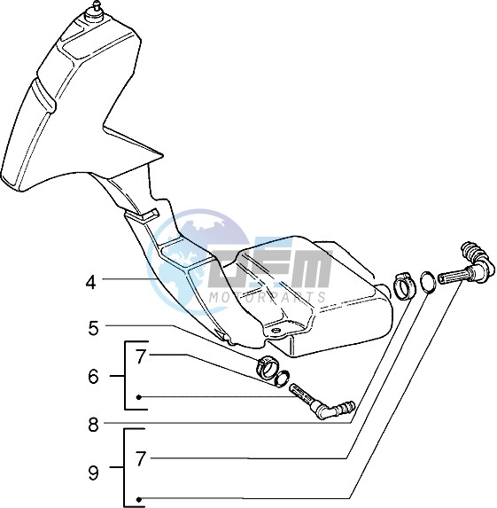 Supplementary tank