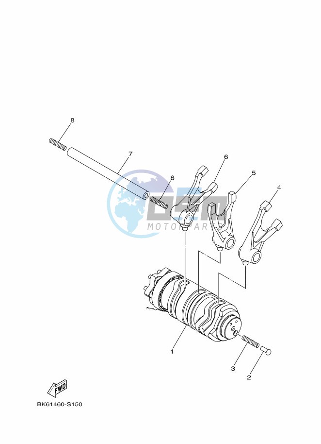 SHIFT CAM & FORK