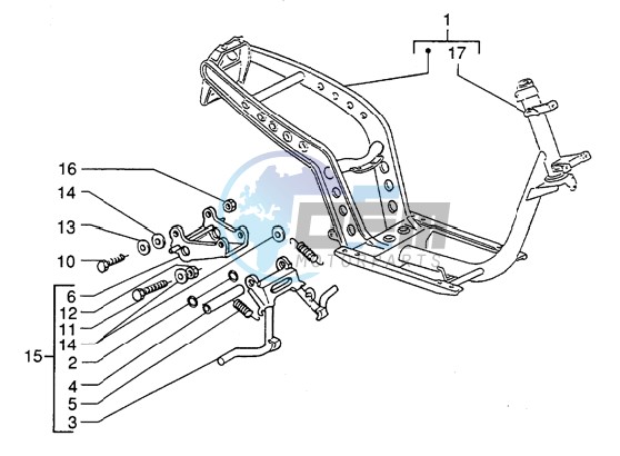 Chassis - Central stand