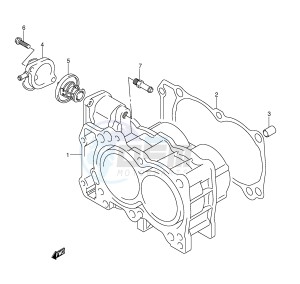 AN650 (E2) Burgman drawing CYLINDER