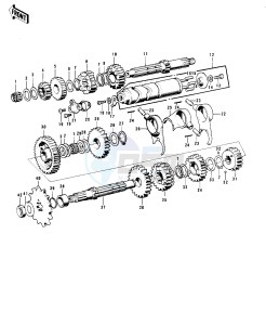 F6 (-A) 125 drawing TRANSMISSION_CHANGE DRUM