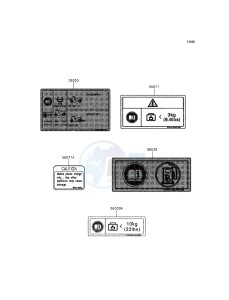 J300 ABS SC300BFF XX (EU ME A(FRICA) drawing Labels