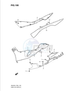 AN400Z drawing SIDE LEG SHIELD (AN400L1 E19)