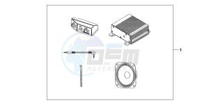 NSS250EX FORZA EX drawing AUDIO