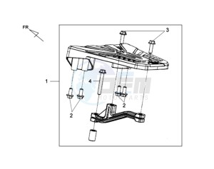 JOYMAX 125i drawing LUGGAGE RACK