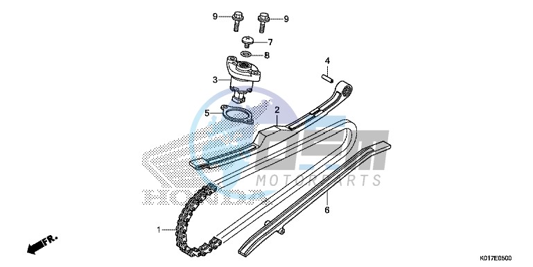 CAM CHAIN/ TENSIONER