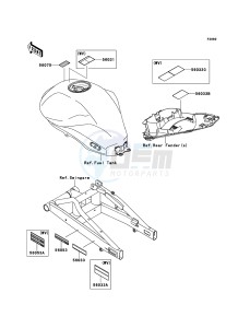 ER-6f EX650CBF GB XX (EU ME A(FRICA) drawing Labels