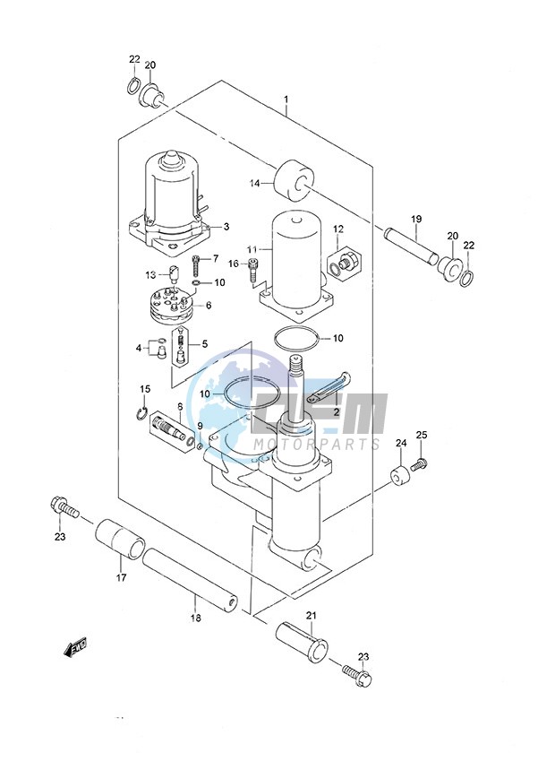 Trim Cylinder High Thrust