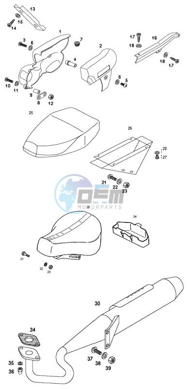 Exaust-seat-covers