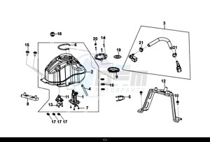 NH-T 125I (MG12B1-EU) (L9-M0) drawing FUEL TANK