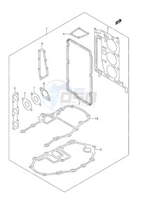 DF 25 drawing Gasket Set