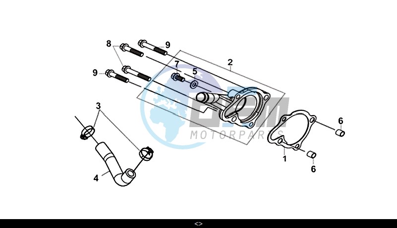 WATER PUMP COVER