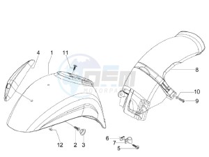 S 150 4T Vietnam drawing Wheel housing - Mudguard