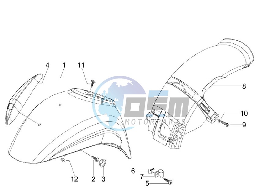 Wheel housing - Mudguard