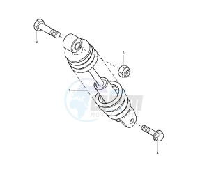 BW'S 50 drawing REAR SHOCK ABSORBER