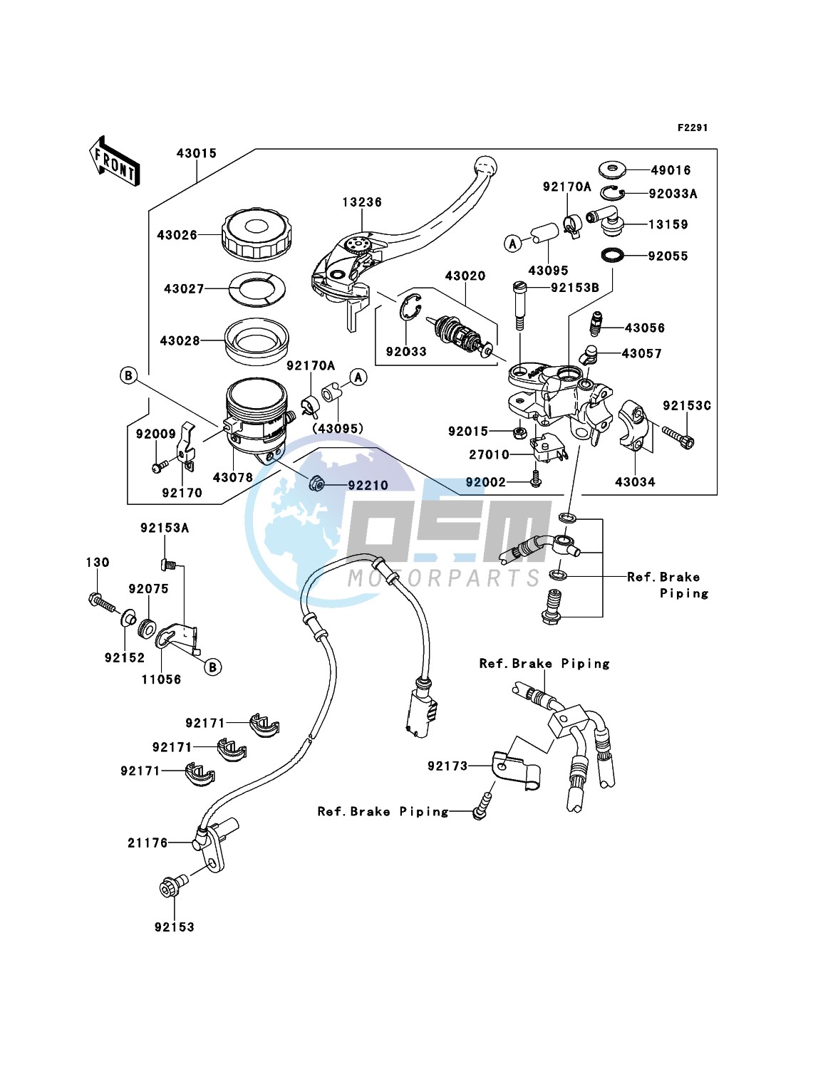 Front Master Cylinder