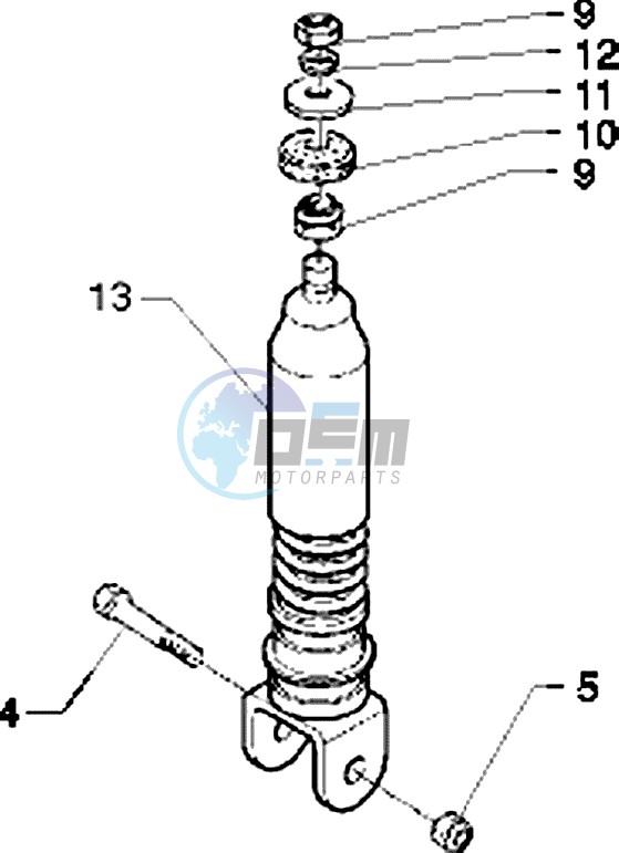 Rear Shock absorber