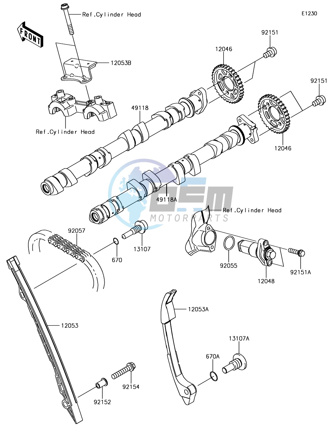 Camshaft(s)/Tensioner