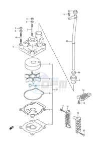 DF 40A drawing Water Pump