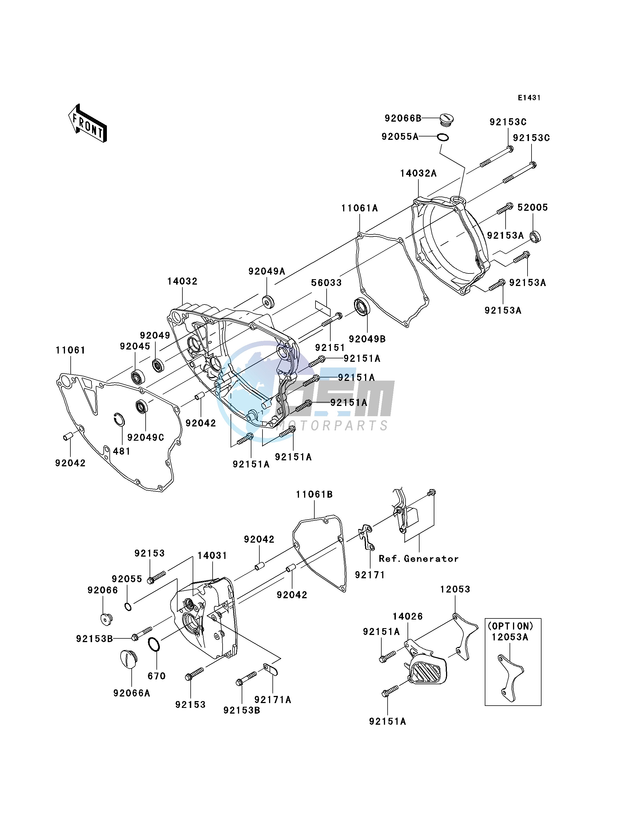 ENGINE COVER-- S- -