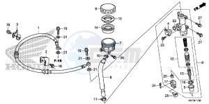 TRX420FA6G TRX420 Europe Direct - (ED) drawing RR. BRAKE MASTER CYLINDER