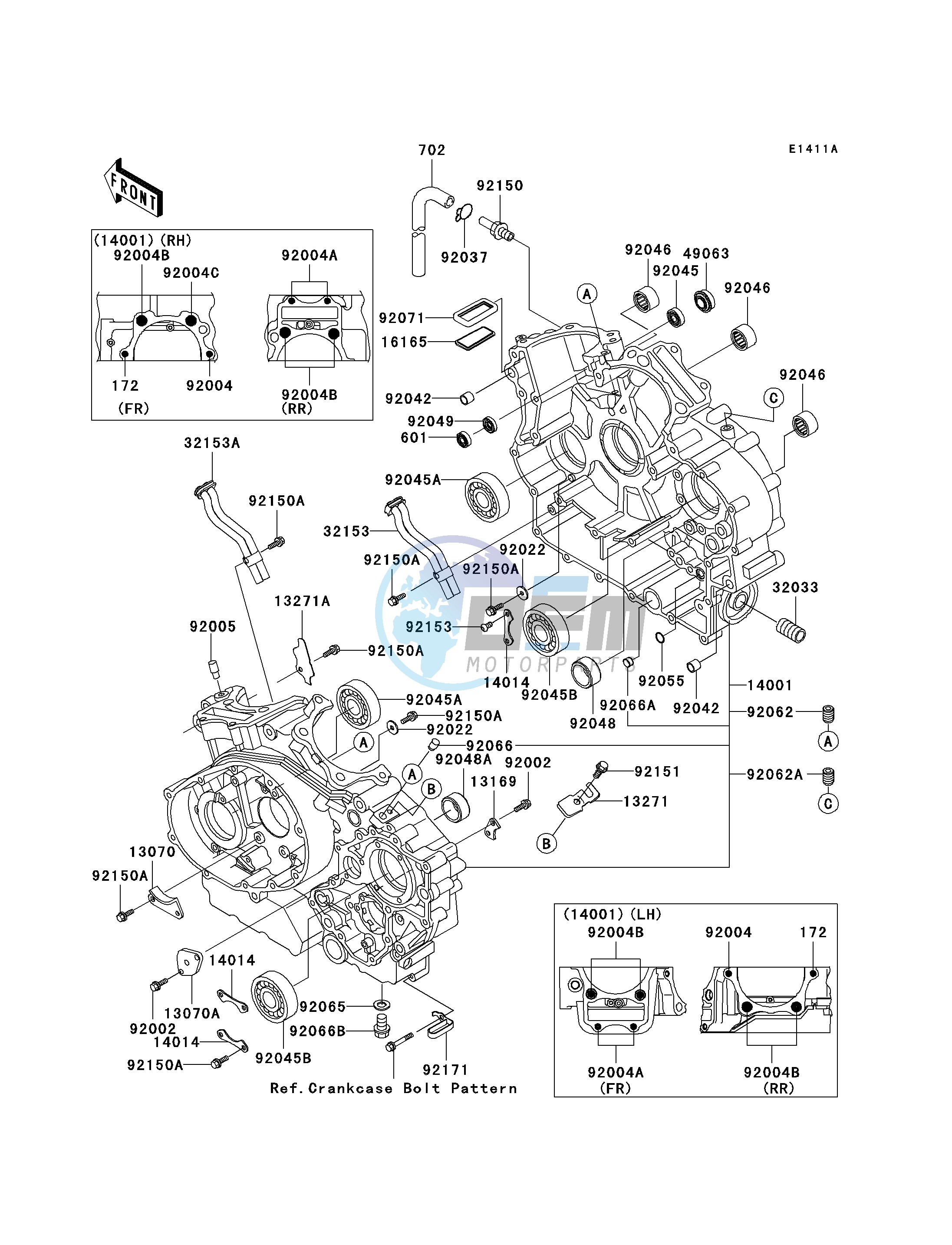 CRANKCASE -- R2 - R5- -