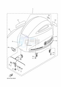 FL175CET drawing FAIRING-UPPER