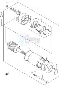 LT-Z400 drawing STARTING MOTOR