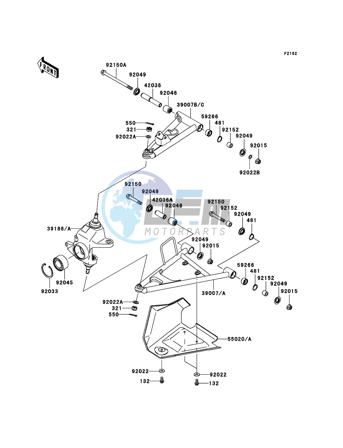 Front Suspension(-JKAVFDA1 6B524414)