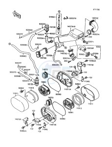 VN 1500 A [VULCAN 1500] (A10-A13) [VULCAN 1500] drawing AIR CLEANER