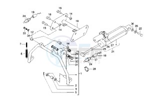 X9 500 drawing Main stand