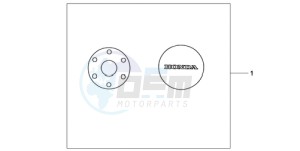 CB1000RA9 France - (F / ABS CMF) drawing CRANKCASE*NHA84P*