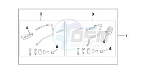 CBF1000S9 Europe Direct - (ED) drawing PANNIER STAY