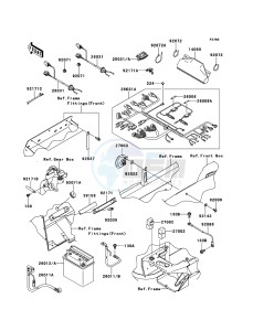 MULE_600 KAF400BDF EU drawing Chassis Electrical Equipment