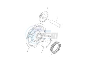 YZF R6 50TH 600 drawing STARTER