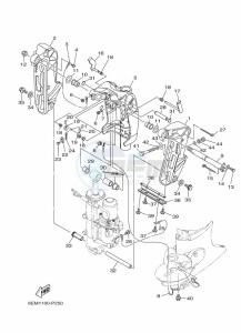 FL115BETX drawing FRONT-FAIRING-BRACKET