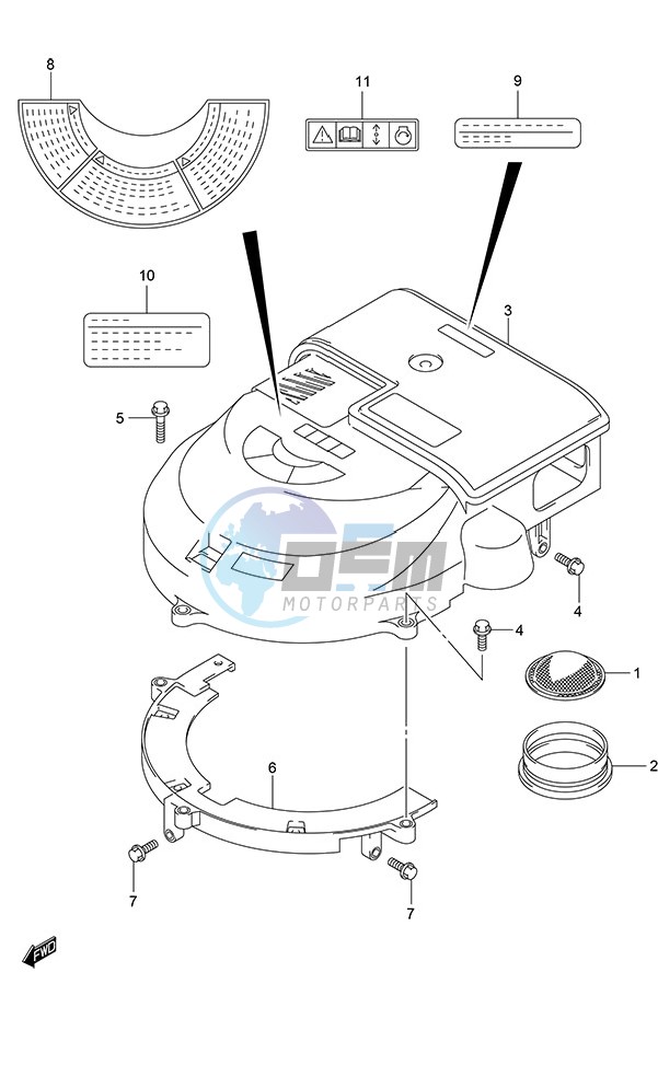 Silencer/ Ring Gear Cover